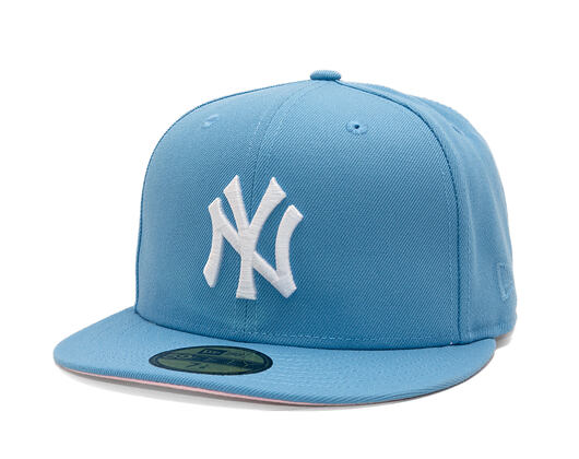 New Era - MLB 1999 WS 59FIFTY - NY Yankees - Sky Blue / Pink UV