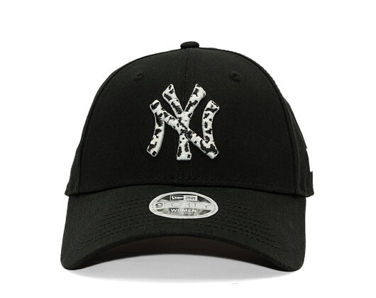Womens Cap New Era - MLB Animal Infill 9FORTY - NY Yankees - Black