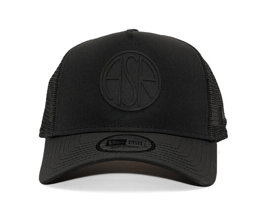 Kšiltovka New Era - 9FORTY Trucker AS Roma - Black