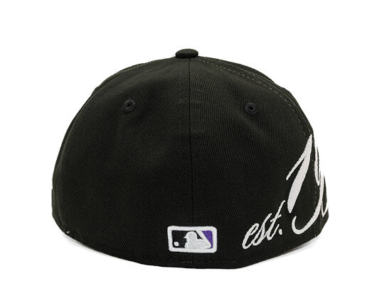 Cap New Era - MLB Established 59FIFTY Low Profile - Colorado Rockies - Black