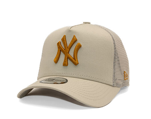 Kids Cap New Era - MLB Essential 9FORTY Trucker - NY Yankees - Stone