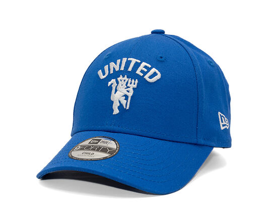 Kids Cap New Era -  Seasonal 9FORTY - Manchester United FC - Blue