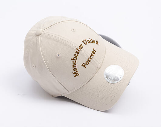 Womens Cap New Era -  Wordmark 9FORTY - Manchester United FC - Chestnut Brown