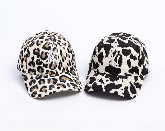 Womens Cap New Era - MLB Cow Midi Logo 9FORTY - NY Yankees - Black