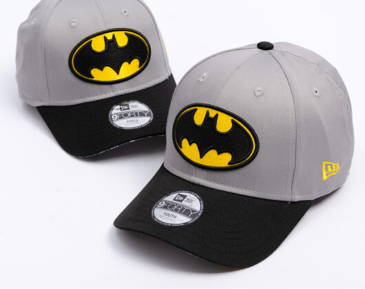 Kids Cap New Era - Warner Bros DC Universe 9FORTY - Batman - Grey