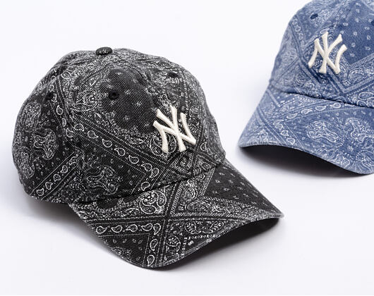 Cap New Era - MLB Washed Paisley 9TWENTY - NY Yankees - Black