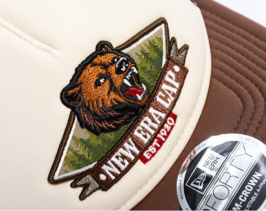 Cap New Era - Branded Graphic 9FORTY M-CROWN Trucker - Cream