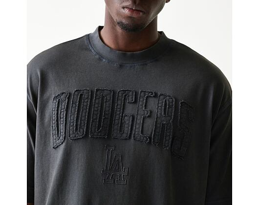 Tee New Era - MLB Washed Boxy Tee - LA Dodgers - Dark Grey