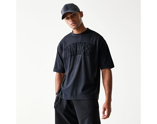 Tee New Era - MLB Washed Boxy Tee - NY Yankees - Black