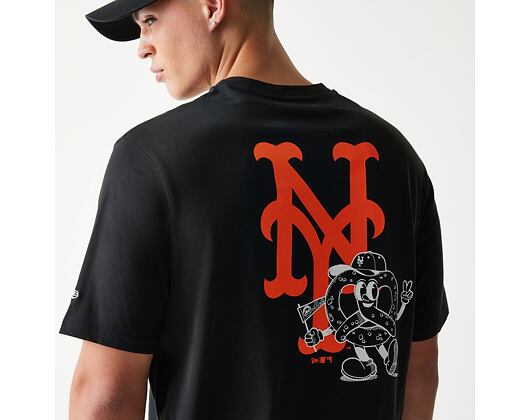 Tee New Era - MLB Food Graphic Tee - NY Mets - Black