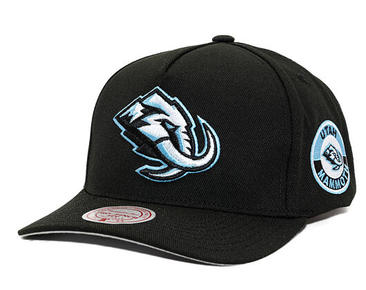 Mitchell & Ness - Utah Mammoth - Double Clutch Pro Snapback - Black