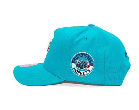 Mitchell & Ness - Charlotte Hornets - Double Clutch Pro Snapback Hwc - Teal