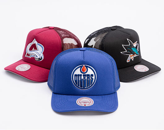 Mitchell & Ness - Edmonton Oilers - Evergreen Trucker - Blue