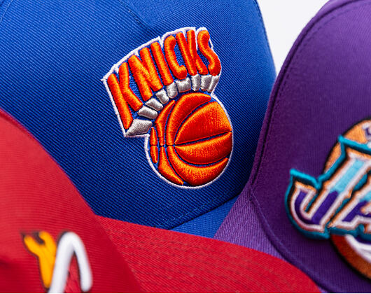 Mitchell & Ness - New York Knicks - Double Clutch Pro Snapback Hwc - Royal