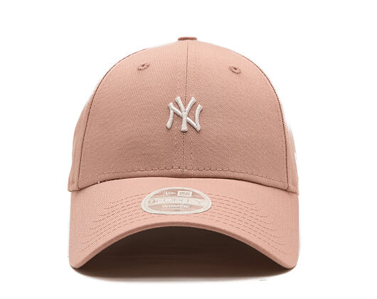 Womens Cap New Era - MLB Mini Logo 9FORTY - NY Yankees - Desert Pink