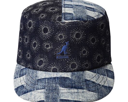 Cap Kangol - TRENDS PACK - Denim Mashup Army Cap - Blue Picnic