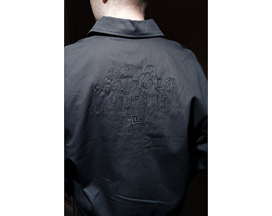 Jacket New Era - Collared Jacket - Black
