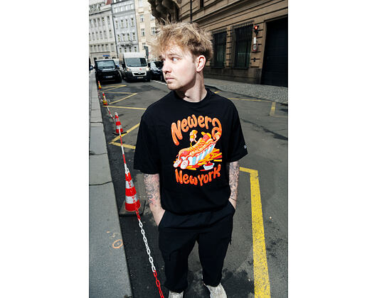 Tee New Era - Food Graphic Tee - Black