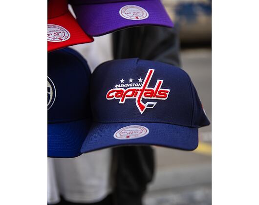 Mitchell & Ness - Washington Capitals - Double Clutch Pro Snapback - Navy