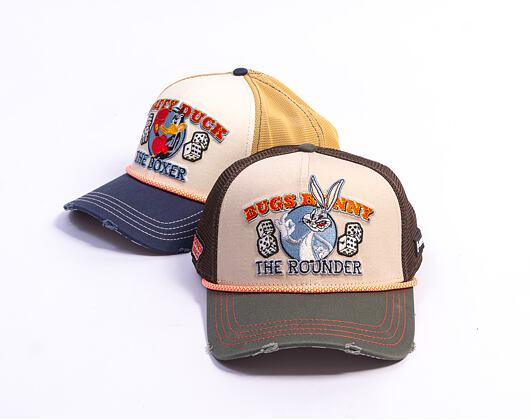 Cap Capslab - Looney Tunes Bugs Bunny The Rounder - Olive / Off White