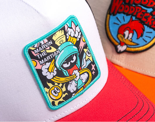 Cap Capslab - Trucker Looney Tunes - Marvin The Martian - White / Red