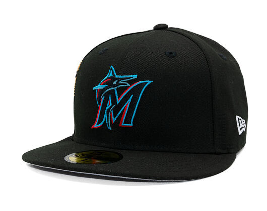 Cap New Era - MLB Hidden Hit 59FIFTY - Miami Marlins - Team Color