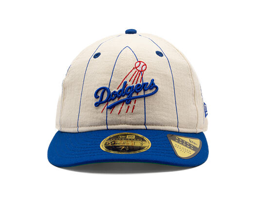 Cap New Era - MLB Retro Linen Pinstripe 59FIFTY Retro Crown - LA Dodgers - Team Color