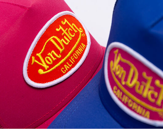Cap Von Dutch - Trucker - Cali Patch Pink/Red