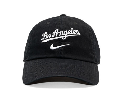 Cap Nike - Primetime Club Unctructured Oragnic Cotton Cap LA Dodgers - black