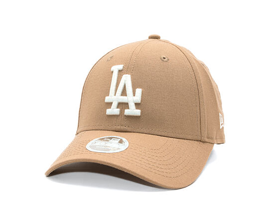 Womens Cap New Era - MLB Linen 9FORTY - LA Dodgers - Camel
