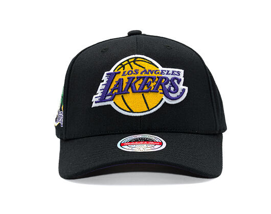 Cap Mitchell & Ness  - NBA Classic Red Snapback Custom Patch - Los Angeles Lakers - Black