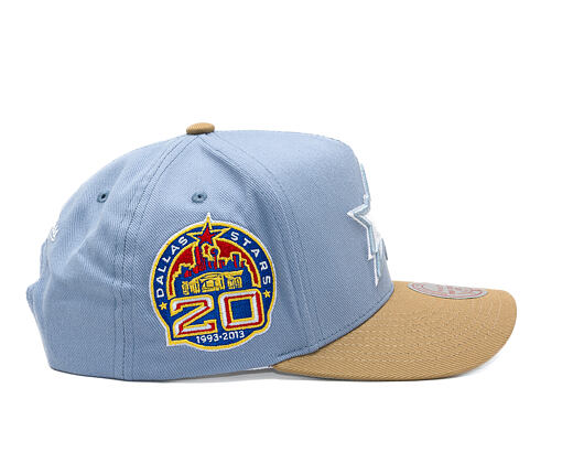 Cap Mitchell & Ness  - NHL Frosted Peak - Pro Pinch Snapback - Dallas Stars - Blue/Green