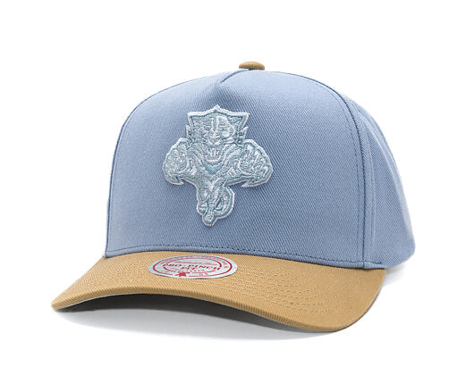 Cap Mitchell & Ness  - NHL Frosted Peak - Pro Pinch Snapback - Florida Panthers - Blue/Green