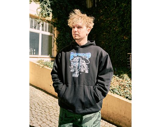 Sweatshirt Cyborg Hoodie (Black Wash)