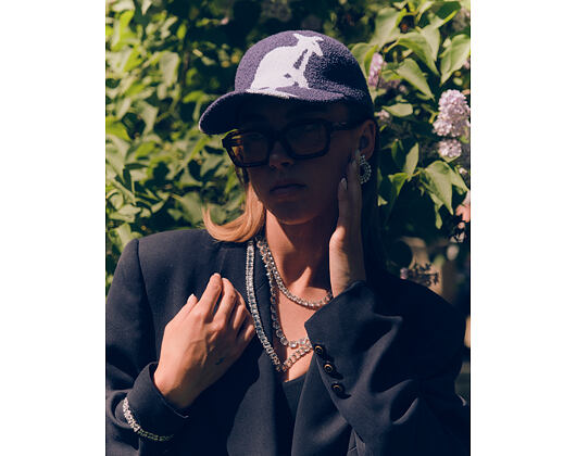 Cap Kangol - Retro Bermuda Big Kroo Spacecap - Hazy Indigo