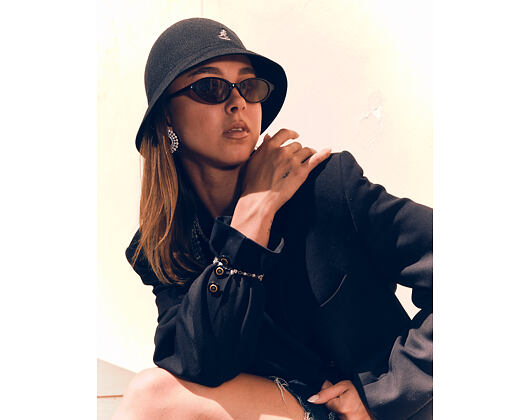 Kangol K2094ST Tropic Casual Black BK001 Bucket Hat