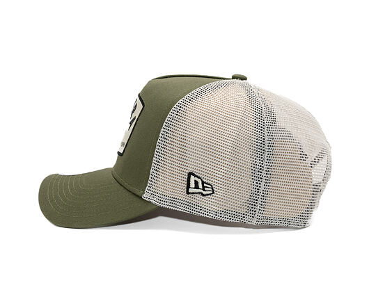 Cap New Era - Branded Summer Patch 9FORTY A-Frame Trucker - New Olive