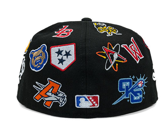 Cap New Era - MiLB All Over Logo 59FIFTY - Black