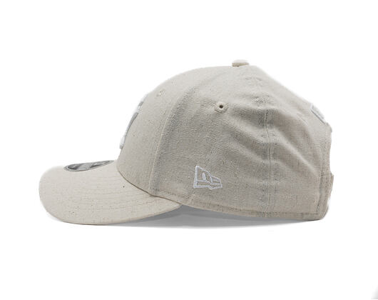 Kids Cap New Era - MLB Linen 9FORTY M-CROWN - NY Yankees - Stone / White