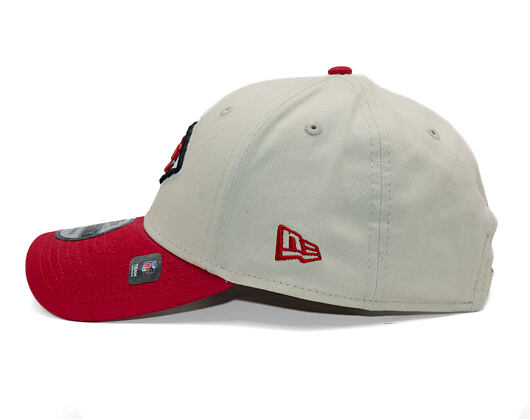 Cap New Era - NFL Wordmark 9FORTY - Kansas City Chiefs - Cream / Team Color