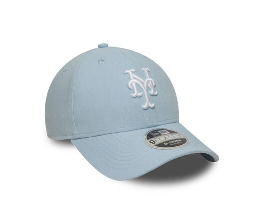 Cap New Era - MLB Linen 9FORTY M-CROWN - NY Mets - Sky Blue
