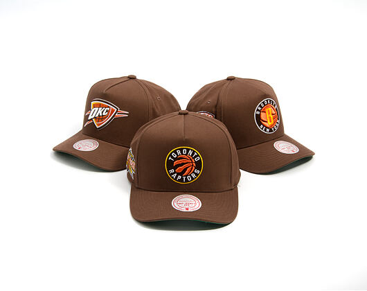 Cap Mitchell & Ness - NBA - Chestnut Peak - Toronto Raptors - Brown