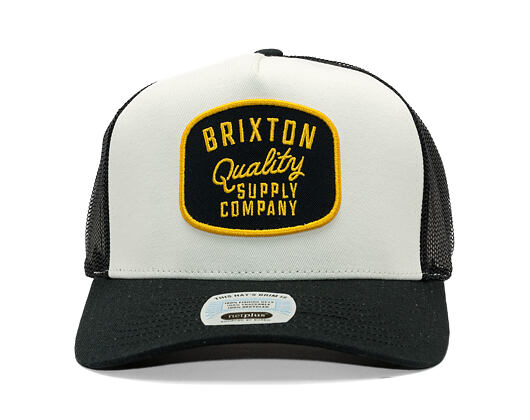 Cap Brixton - Hubal C Np Mp Trucker Hat - Black/Off White/Black
