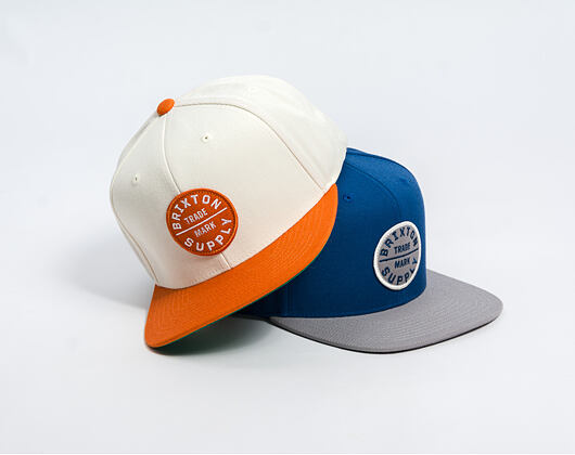 Cap Brixton - Oath Iii Snapback - Blue/Light Grey