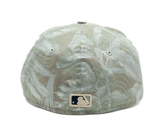 Cap New Era - MLB Three Looms "Leafy Palm" 59FORTY A-Frame - Detroit Tigers - Stone