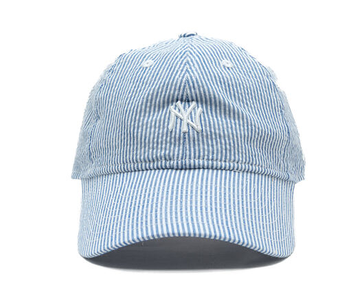 Kids Cap New Era - MLB Seersucker 9TWENTY - NY Yankees - Pastel Blue