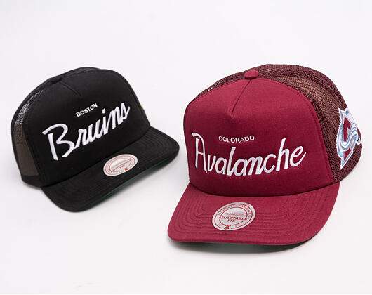 Cap Mitchell & Ness - Head Coach Trucker - NHL - Colorado Avalanche - Maroon