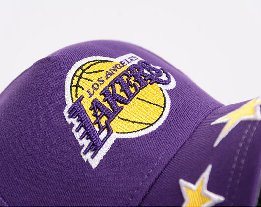 Cap Mitchell & Ness - Shining Stars - NBA - Los Angeles Lakers - Purple