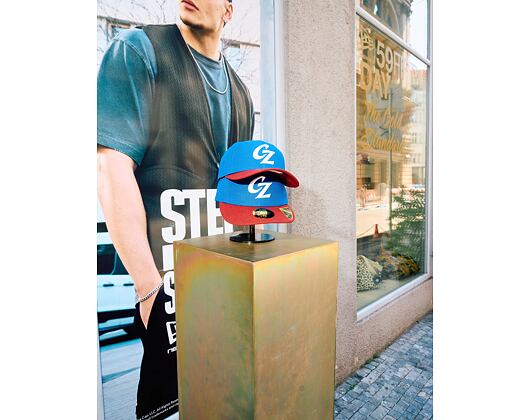 Kids Cap New Era - Team Core M-CROWN 9FORTY - Baseball Czechia - Navy / Red