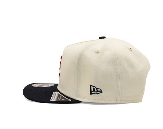 Cap New Era - MLB "American Flag" 9FIFTY - Atlanta Braves - Chrome White